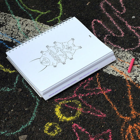 Animalcules Colouring Book