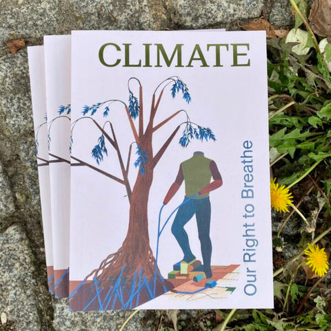 Book Cover Internationale Otobong Ngkanga Climate Our Right to Breath, available at K. Verlag Anna-Sophie Springer Etienne Turpin