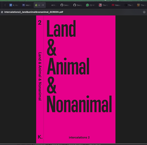 Land & Animal & Nonanimal